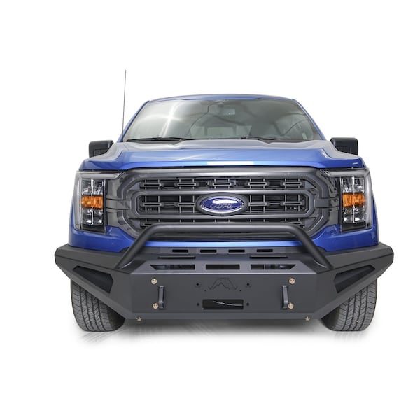 Fab Fours BUMPER TRUCK FRONT Direct Fit Mounting Hardware Included With Integrated Shackle Mount 11 Gauge S FF21-RS5162-1 - main